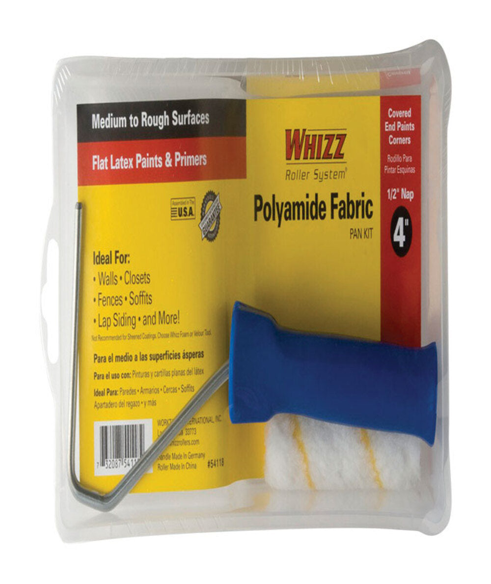 PAINT ROLLER KIT 1/2X4