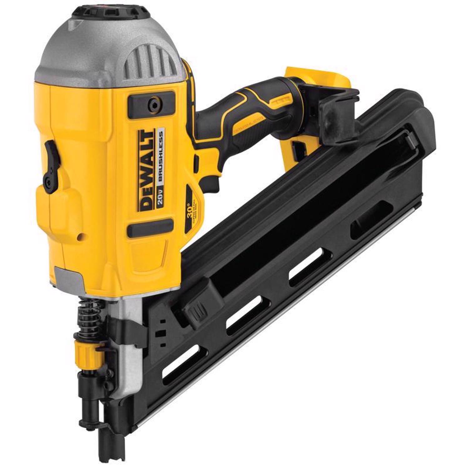 DW 20V MAX Cordless 30 deg Nailer 20 V