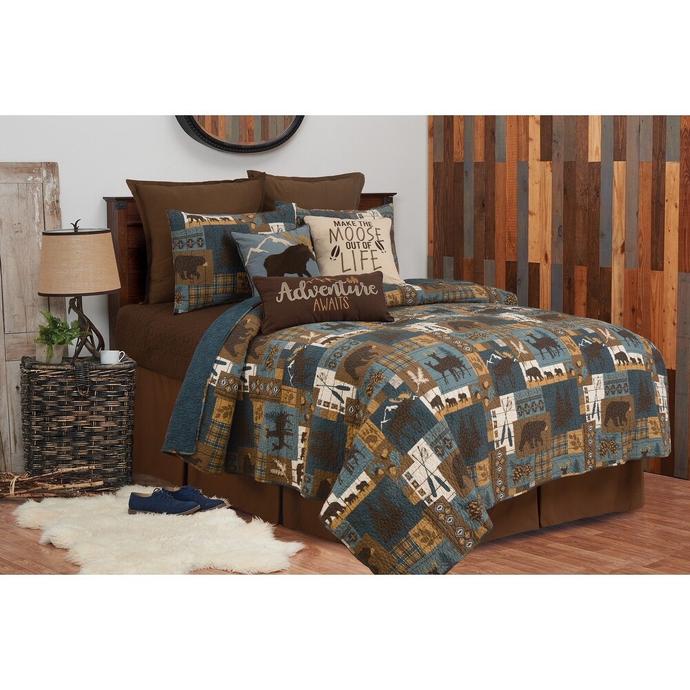 Timber Trails Sky Quilt Set