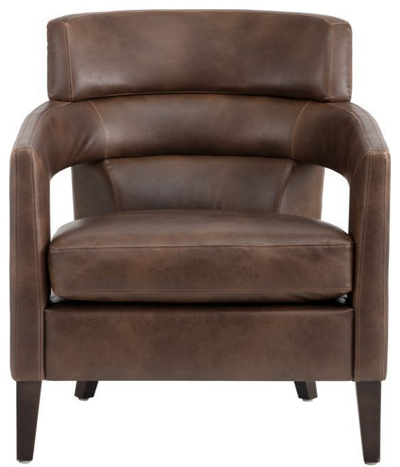 Sunpan 5West Bloor Armchair   Transitional   Armchairs And Accent Chairs   by Unlimited Furniture Group  Houzz