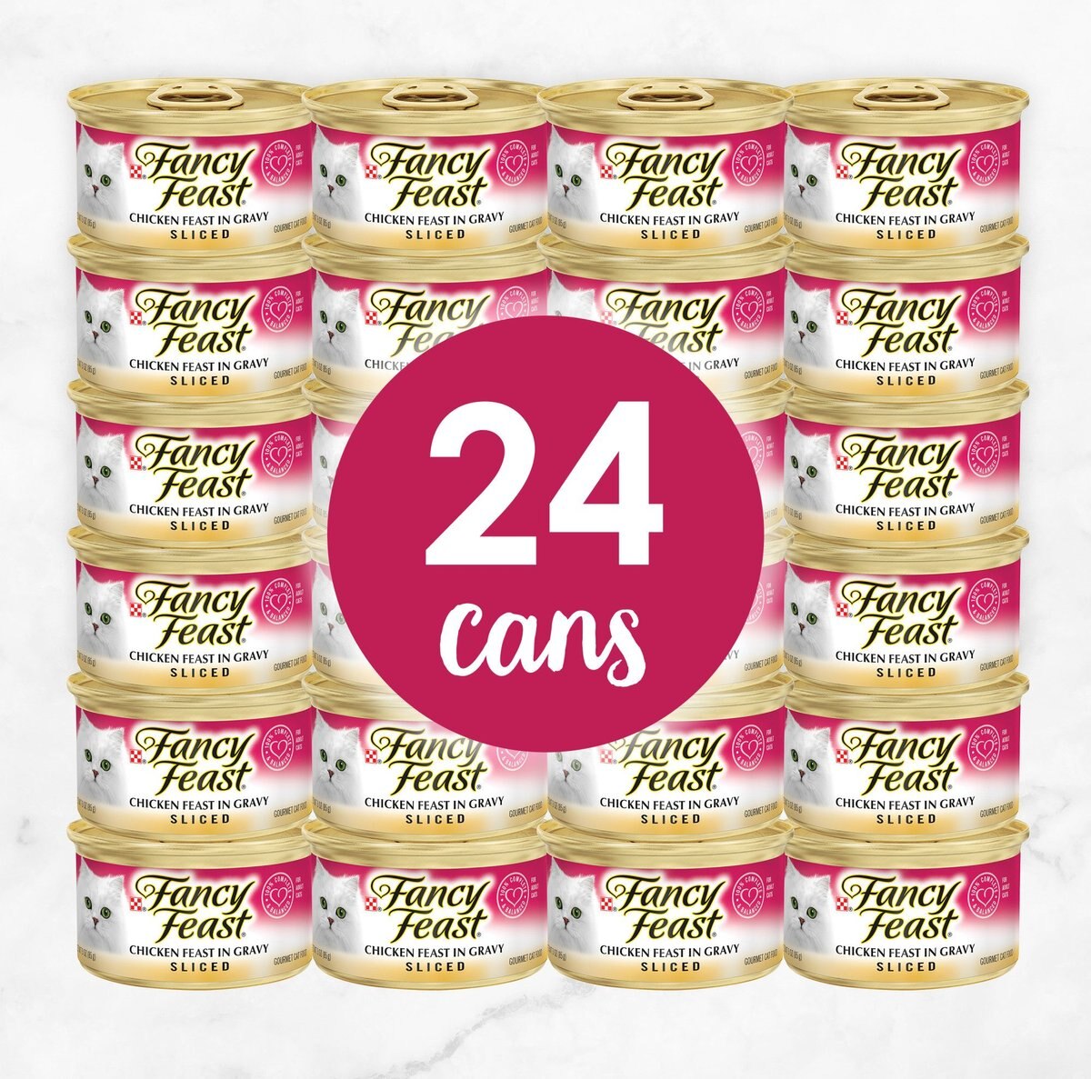 Fancy Feast Sliced Chicken Feast in Gravy Canned Cat Food