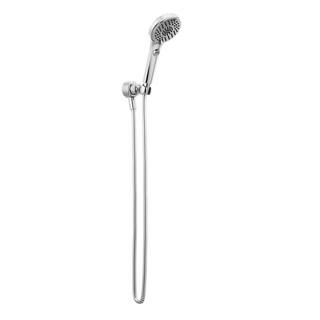 Peerless Xander 4-Spray Patterns 1.5 GPM 4.38 in. Wall Mount Handheld Shower Head in Chrome P60219