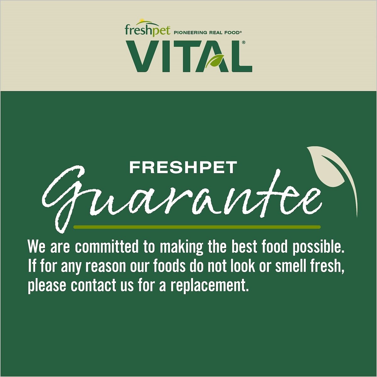 Freshpet Vital Chicken Recipe Grain-Free Small Breed Fresh Dog Food