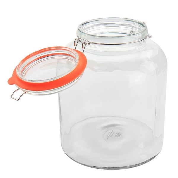 22.4 Cup Glass Jar With Lid