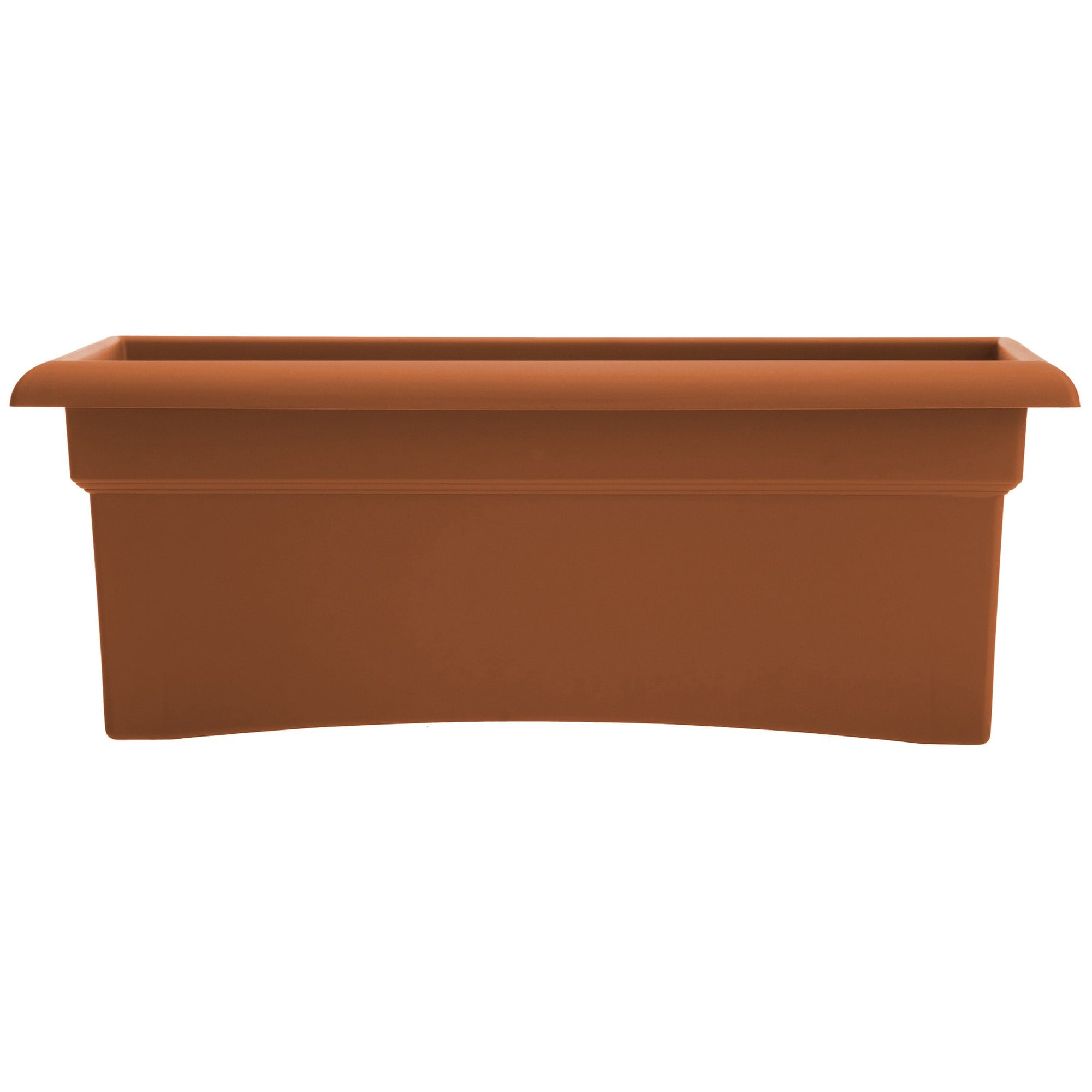 Bloem Veranda Rectangle Deck Box Planter: 26