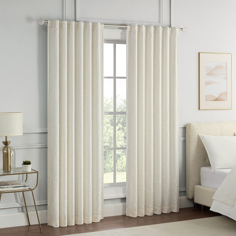 eclipse Magnitech 2-Pack Natalia Blackout Window Curtains