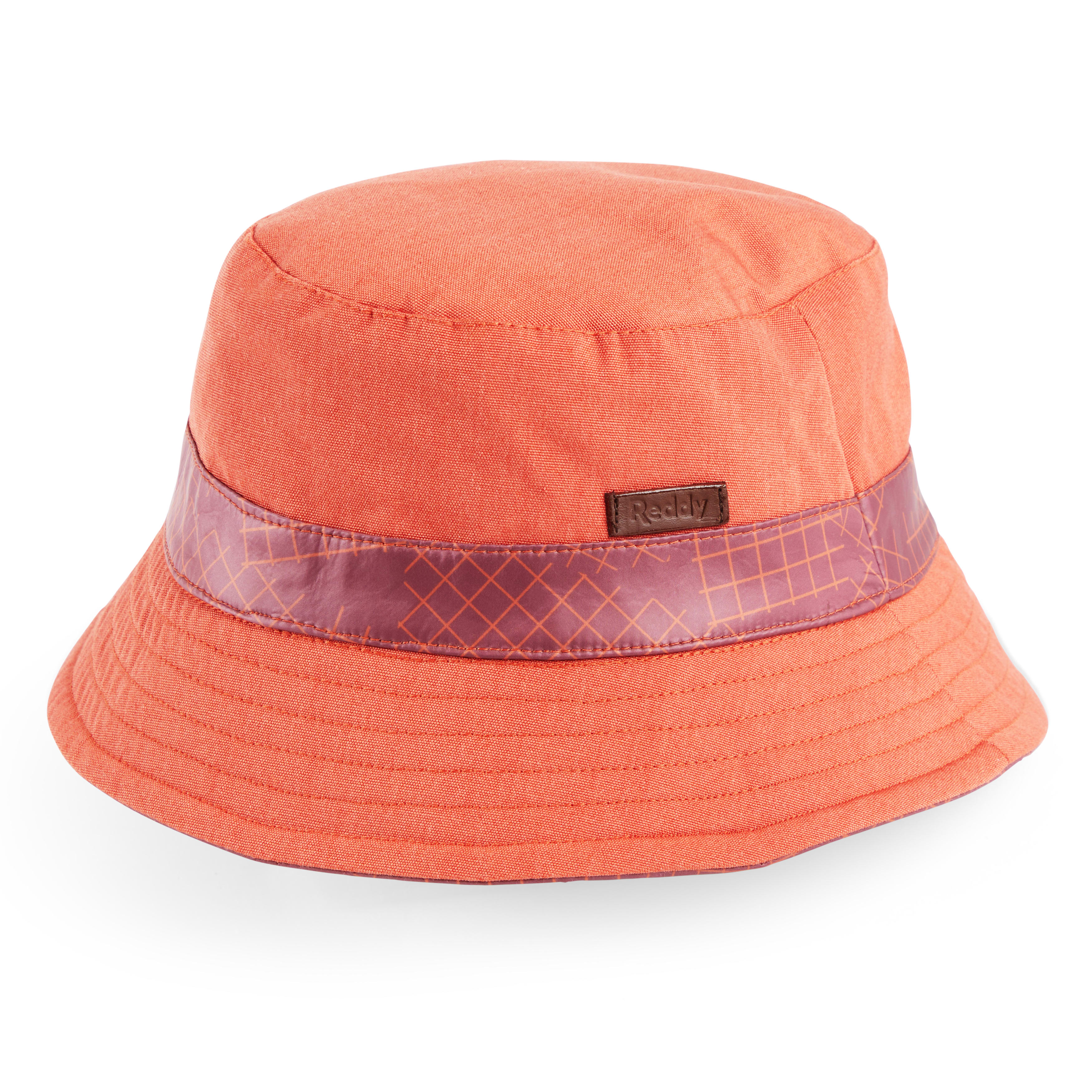 Reddy Orange Human Bucket Dog Hat