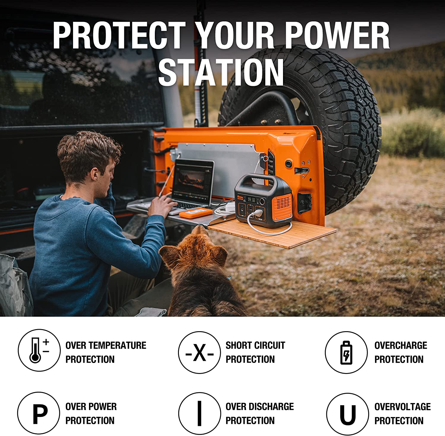 Jackery Portable Power Station Explorer 240， 240Wh Backup Lithium Battery， Solar Generator