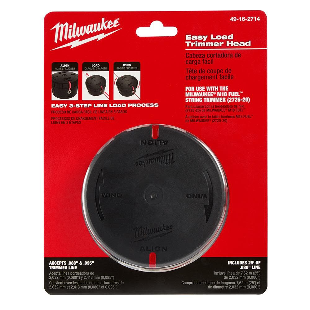 Milwaukee Easy Load Trimmer Head 49-16-2714 from Milwaukee