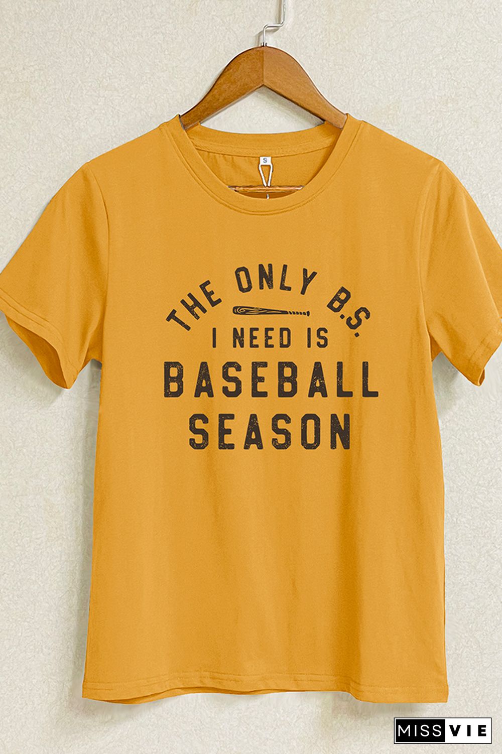 Baseball Season Print Graphic Tee