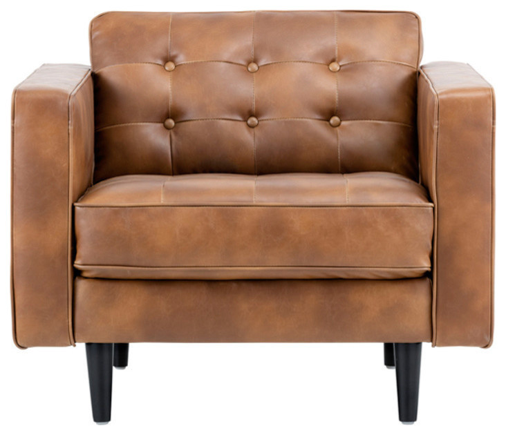 Donnie Armchair   Midcentury   Armchairs And Accent Chairs   by HedgeApple  Houzz