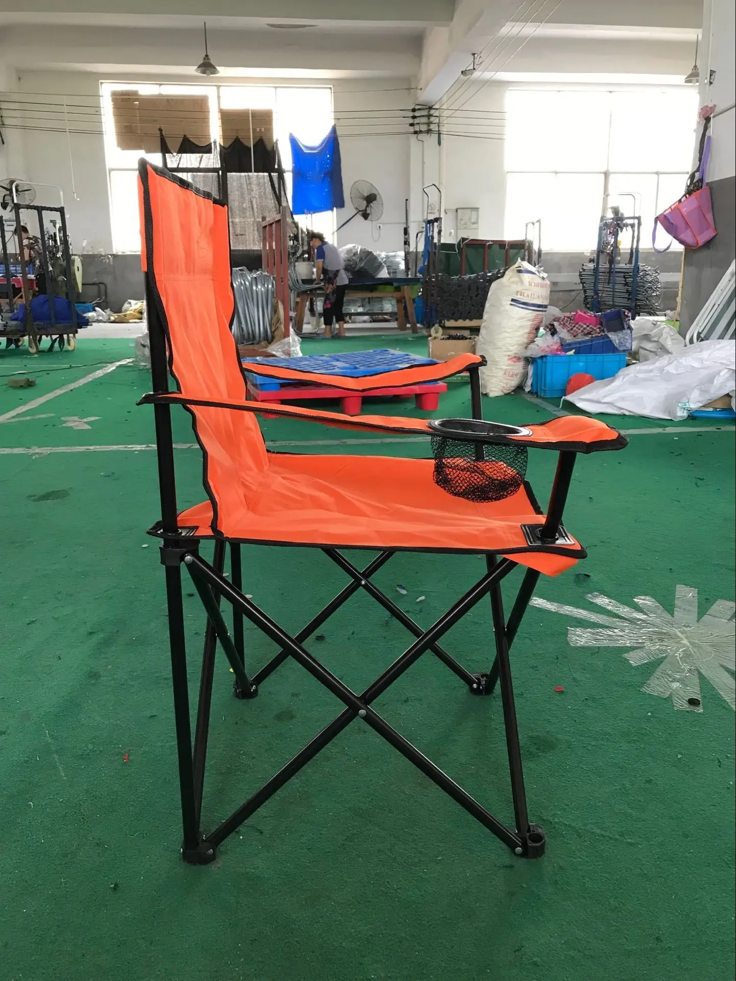 Best Seller Hitree Popular Outside Folding Hiking Camping 2 Pack Camp Chairs with Cup Holder for Heavy People