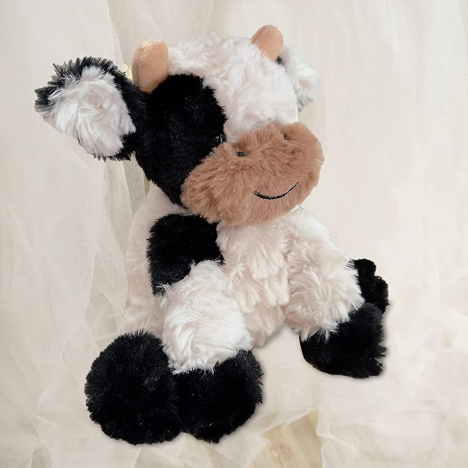 Cow Stuffed Animal Simulation Soft Plush Cute Cow Doll For Boys Girls 20 Inches