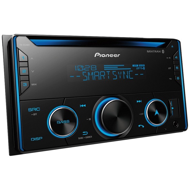 Pioneer Double din In dash Cd Receiver With Bluetooth