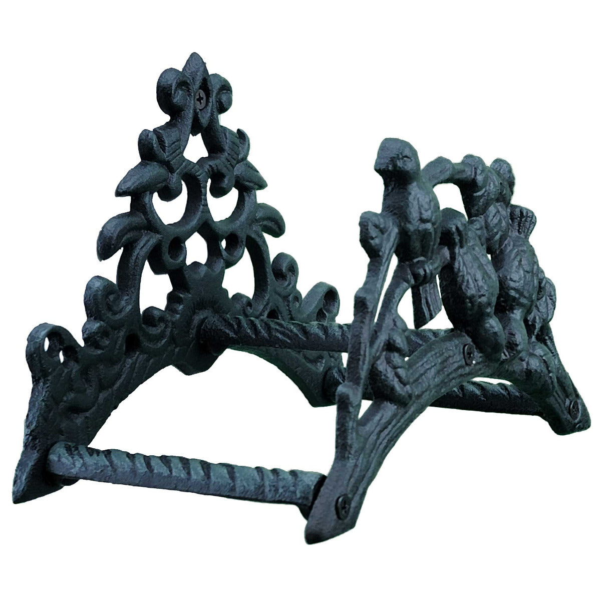 Cast Iron Garden Hose Holder - Love Birds - 8.75