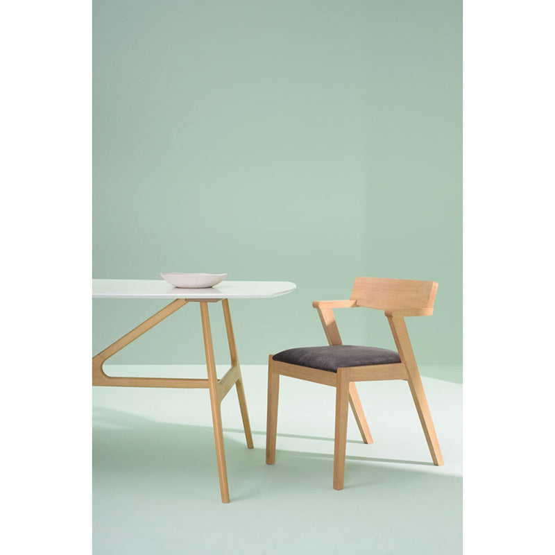 Zola Dining Chair Spring Green & Oak