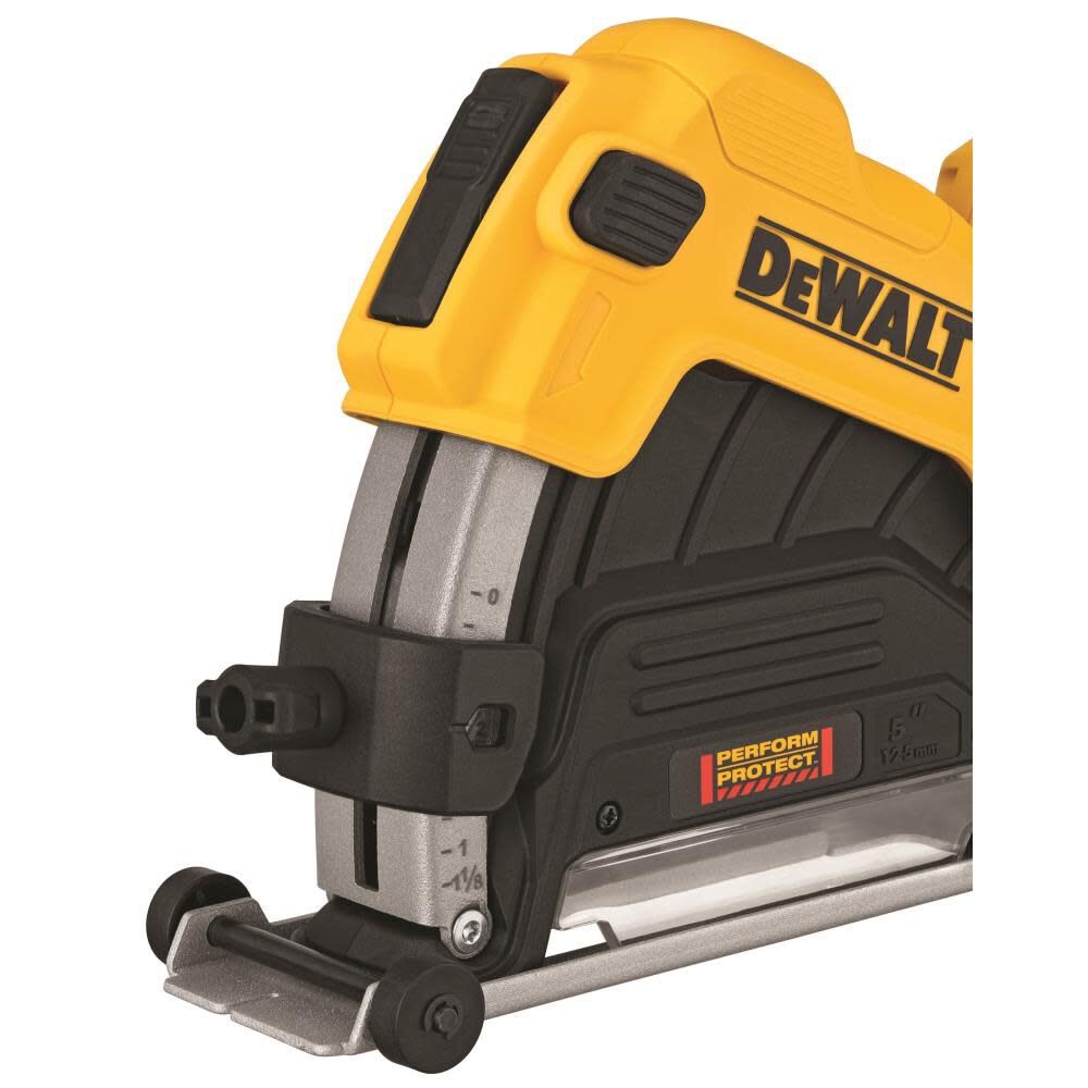 DEWALT 4-1/2 in./5 in. (115mm/125mm) Cutting Grinder Dust Shroud DWE46125 from DEWALT