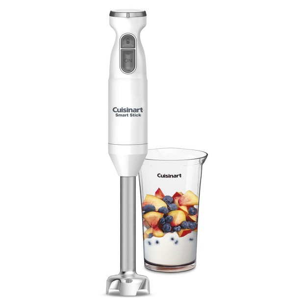 Cuisinart Smart Stick White Plastic Hand Blender 16 Oz 2 Speed