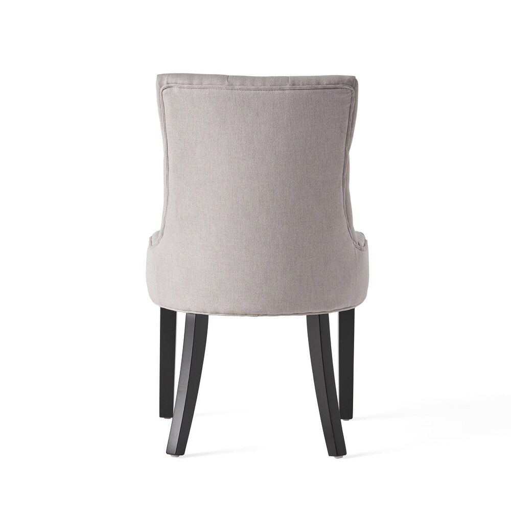 Cheney Contemporary Tufted Dining Chairs (Set of 2) by Christopher Knight Home   21.50\