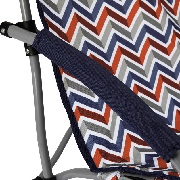 Picnic Time Tranquility Beach Chair With Carrying Case Vibe