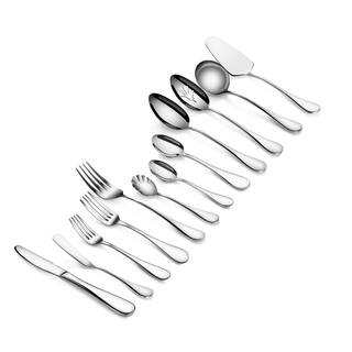 Artaste Rain 47-Piece 1810 Stainless Steel Flatware Set Service for 8 56440