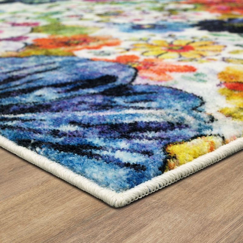 Mohawk® Home Prismatic Blossoms Rainbow Recycled EverStrand Area Rug