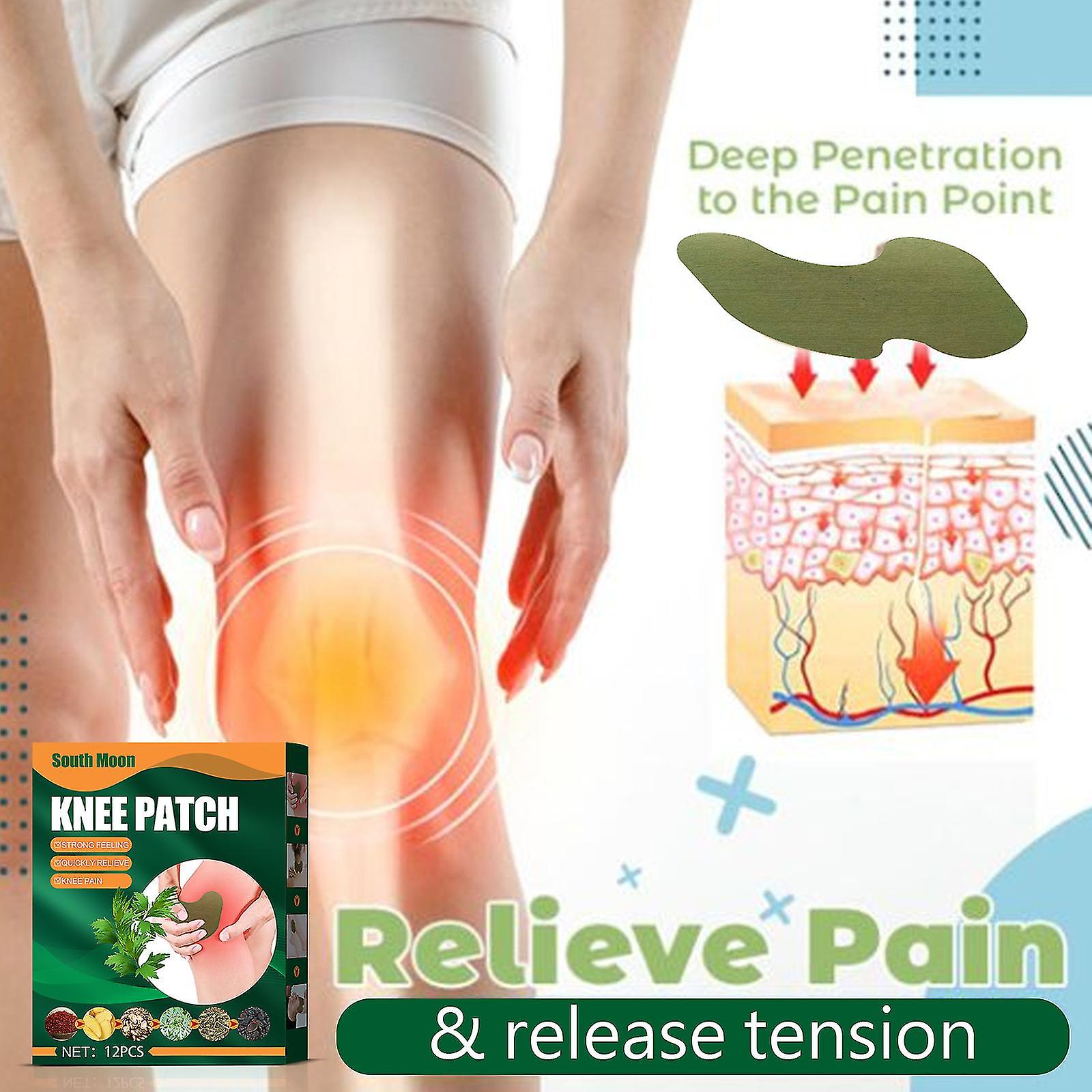 Wormwood Knee Joint Warm Patch Hot Compress Ginger Sticker Neck Shoulder Waist Leg Knee Lumbar Pain Mugwort Leaf Sticker