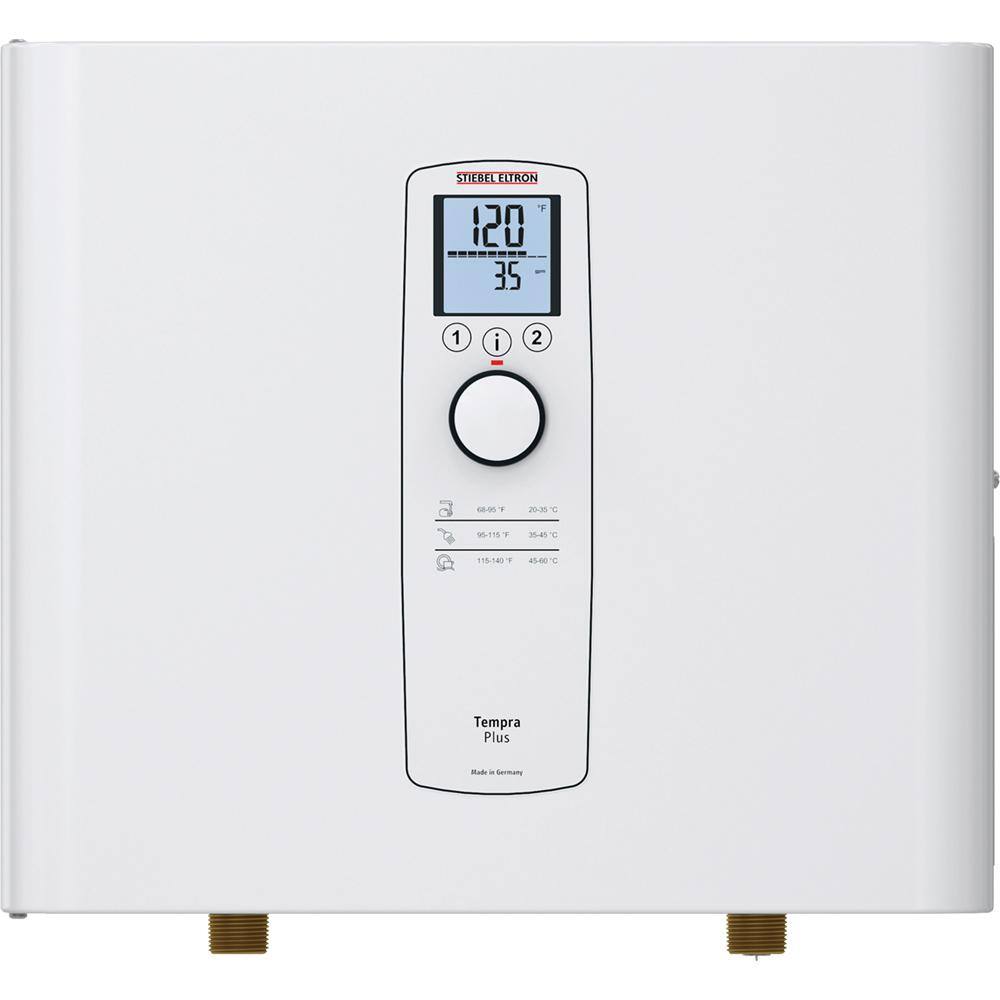 Stiebel Eltron Tempra 15 Plus Adv Flow Control  Self-Modulating 14.4 kW 2.93 GPM Compact Residential Electric Tankless Water Heater Tempra 15 Plus