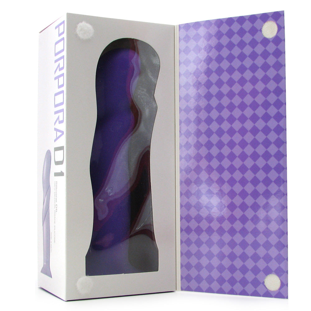 Riley Silicone Dildo in Neon Purple