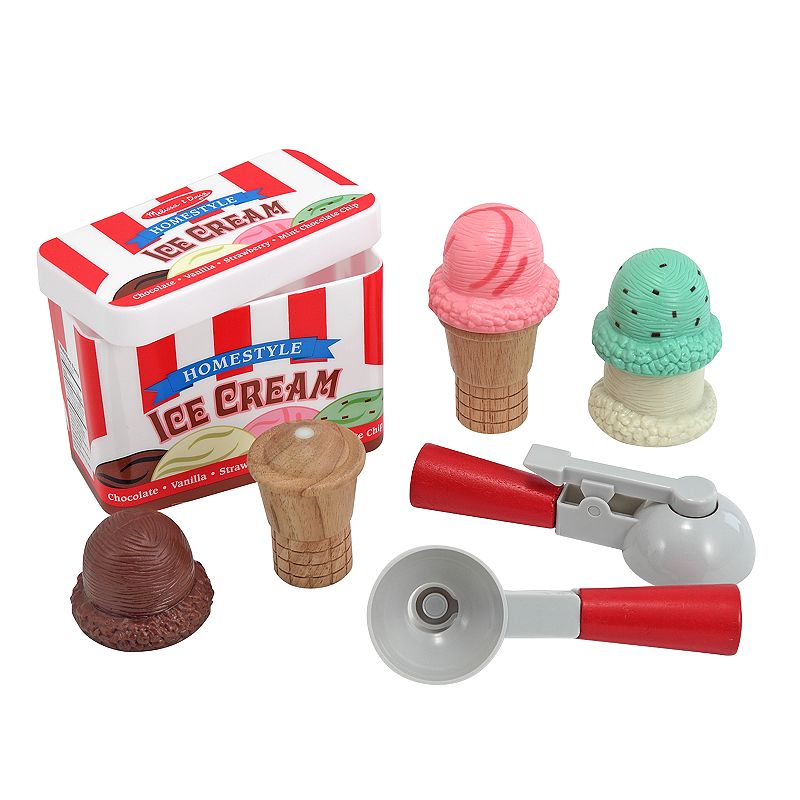 Melissa and Doug Scoop and Stack Ice Cream Cone Playset