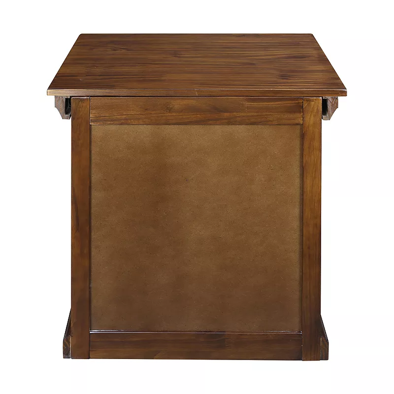 Casual Home Lincoln Nightstand and Concealed Compartment