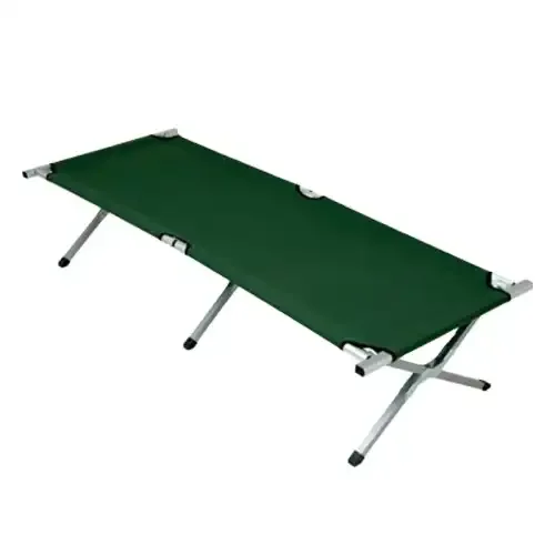 In Stock Outdoor Camping Portable Travel Folding Bed Office Lunch Break Stall Aluminum oy Camp Bed