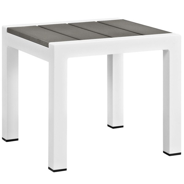 Beach Outdoor Patio Aluminum Side Table