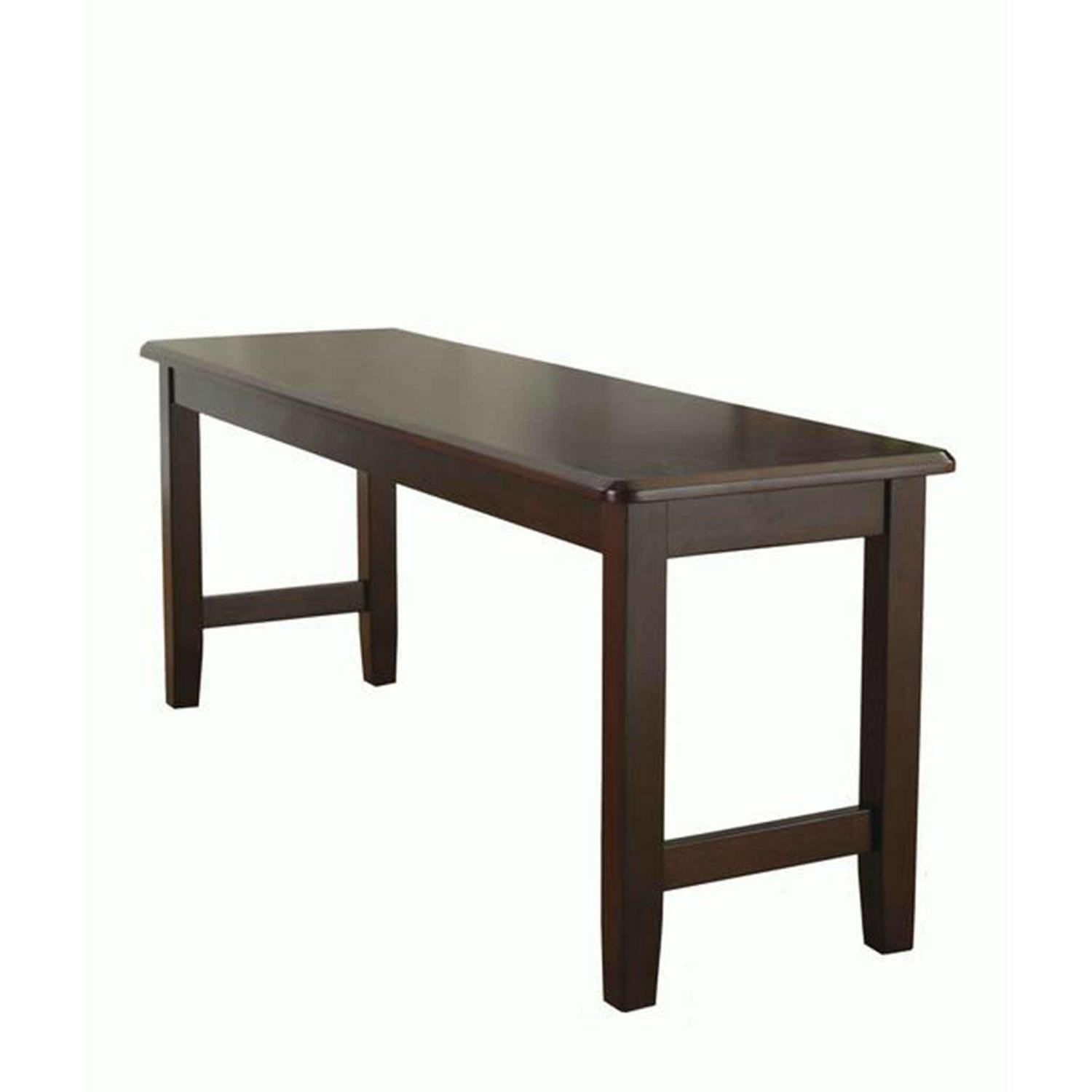 Better Homes and Gardens Bankston Dining Bench Mocha  Crowdfused