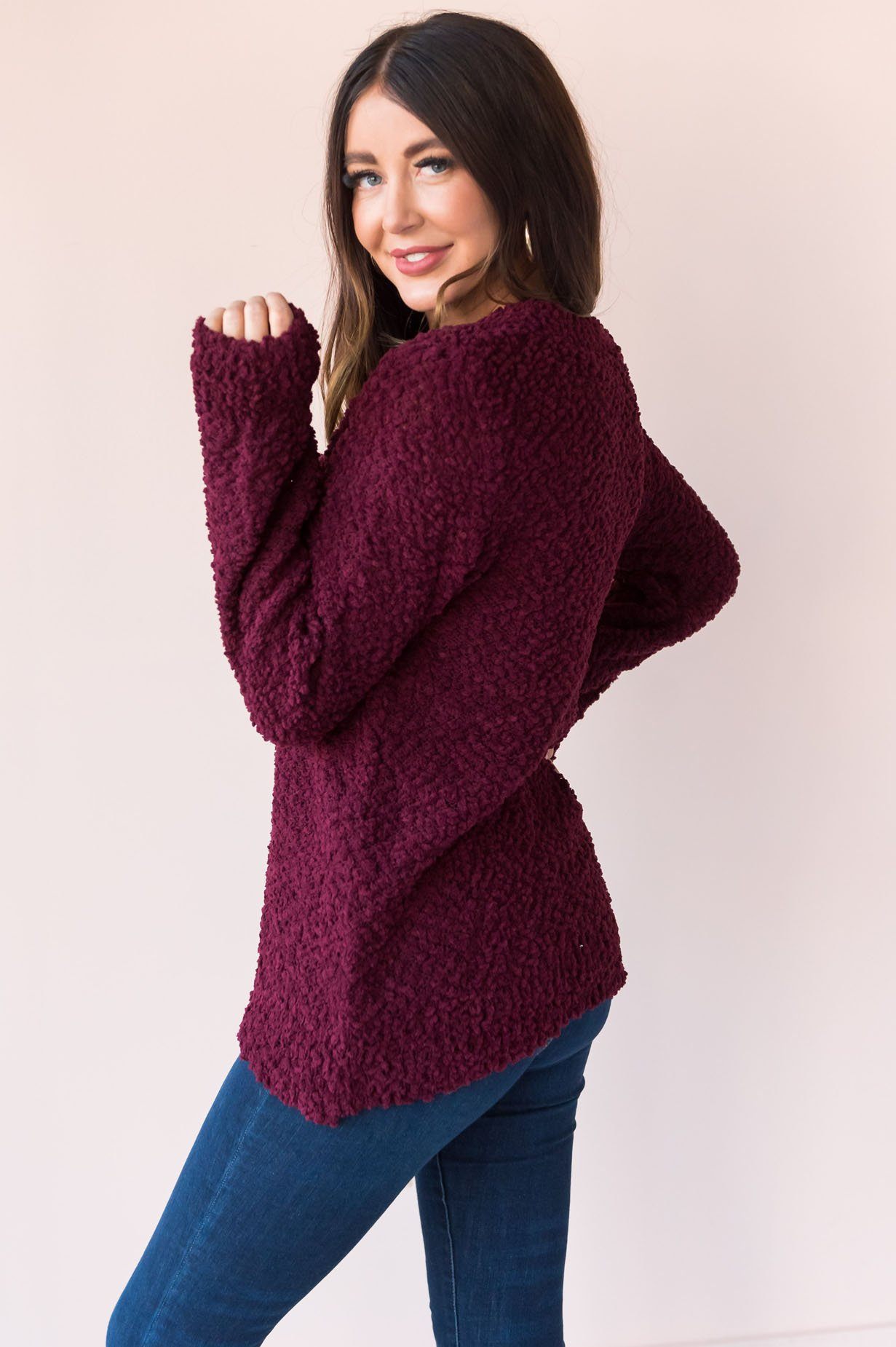 Afternoon Dreamer Modest Sweater