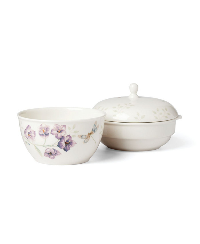 Lenox Butterfly Meadow 3-Piece Stackable Bowl Set