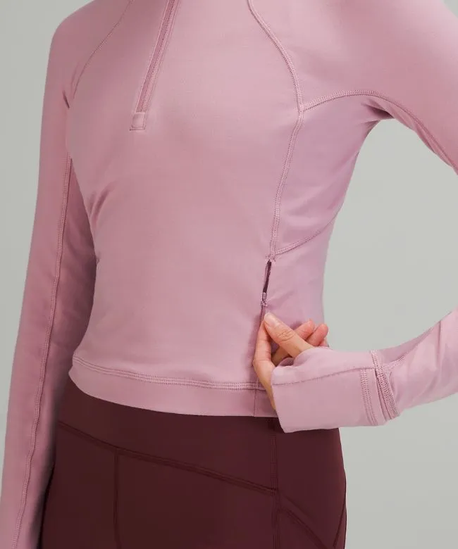 It's Rulu Run Cropped Half-Zip