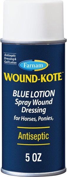 Farnam Wound-Kote Dog and Horse Wound Care Spray， 5-oz can