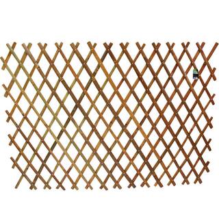 MGP 72 in. x 48 in. Bamboo Trellis with Aluminum Rivets BFF-48