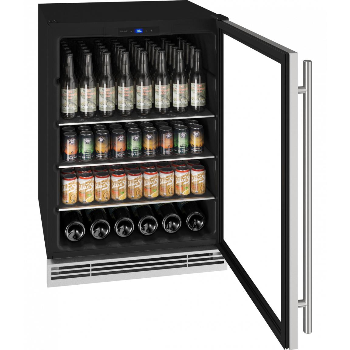 U-Line 5.7 cu.ft. 1 Class Series  Freestanding Beverage Center UHBV024-SG01A