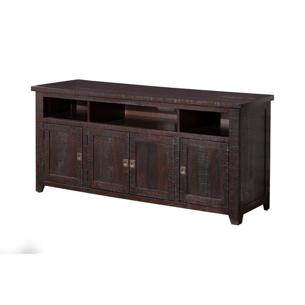 Solid Wood Tv Stand Espresso Martin Svensson Home