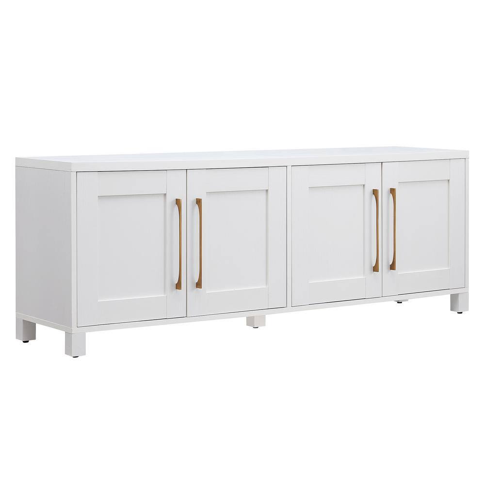 MeyerCross Chabot 68 in. White TV Stand Fits TV's up to 75 in. TV1136