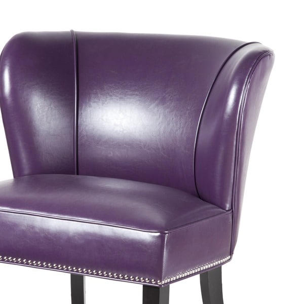 Madison Park Sheldon Purple Armless Accent Chair