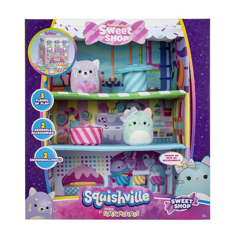 Squishmallows Squishville 11 Sweet Shop Playset