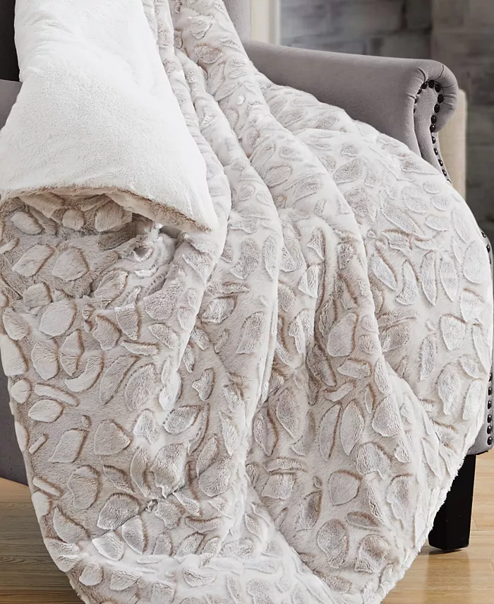 Christian Siriano New York Ivory Throw， 60