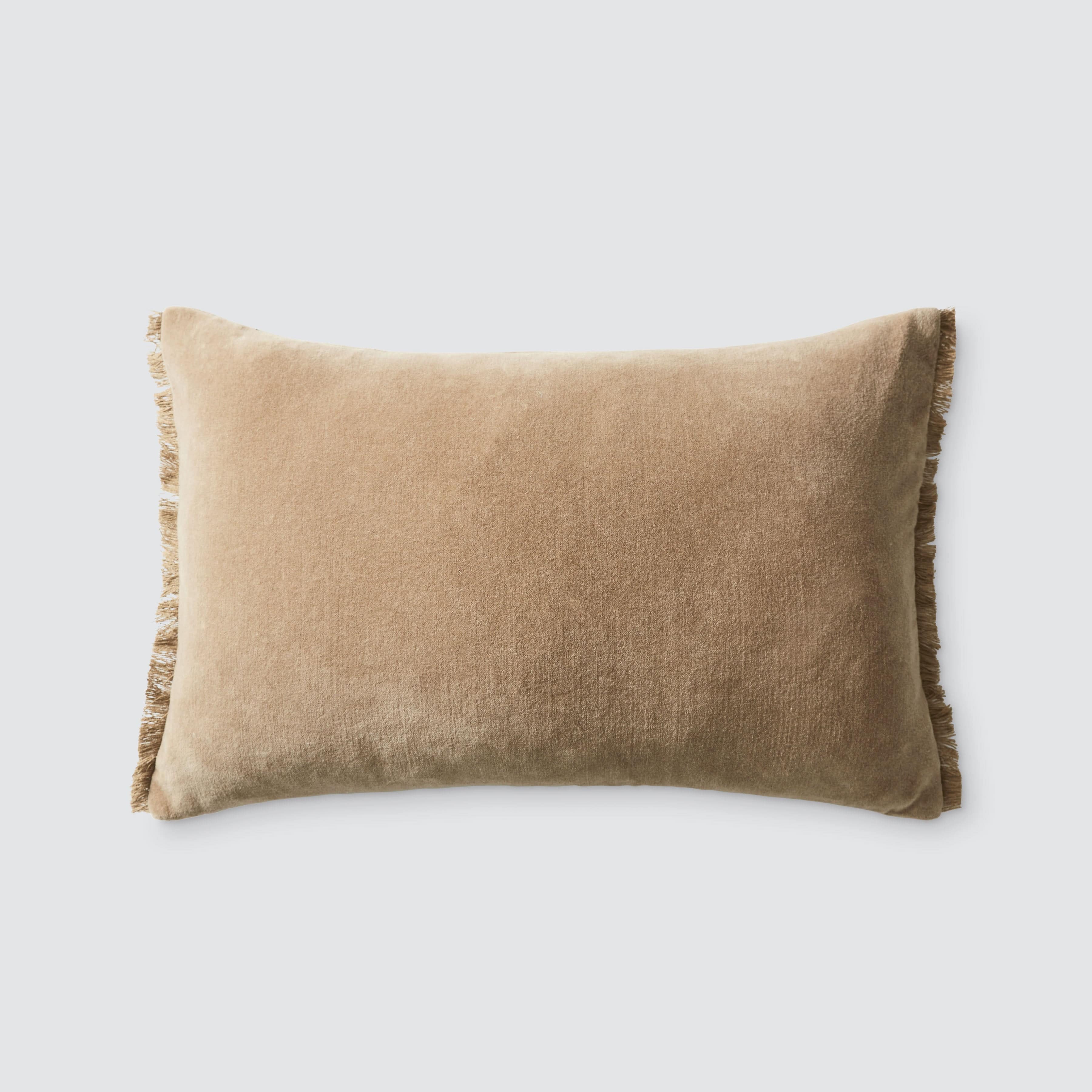 Velvet Small Lumbar Pillow