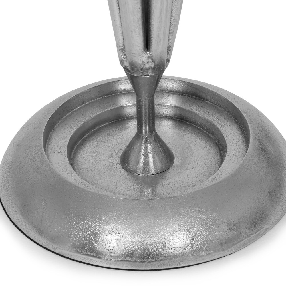 Addyston Indoor Aluminum Handcrafted Umbrella Stand Sculpture by Christopher Knight Home   10.50\