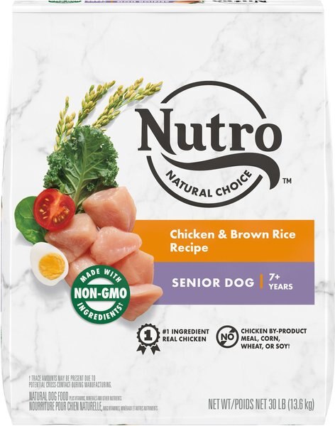 Nutro Natural Choice Senior Chicken and Brown Rice Recipe Dry Dog Food