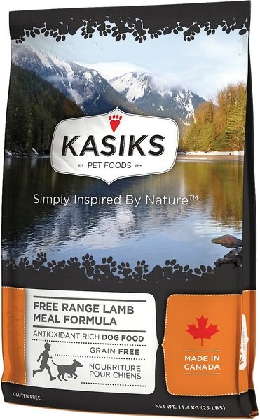 Kasiks Free Range Grain-Free Lamb Formula Dry Dog Food