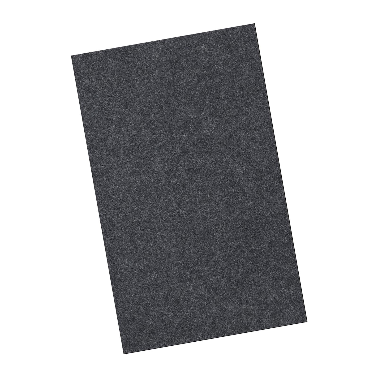 Felt Maintenance Mat for under Car Oil Spill Mat to Protect Driveway Surface， Garage or Shop， Parking 91x149cm